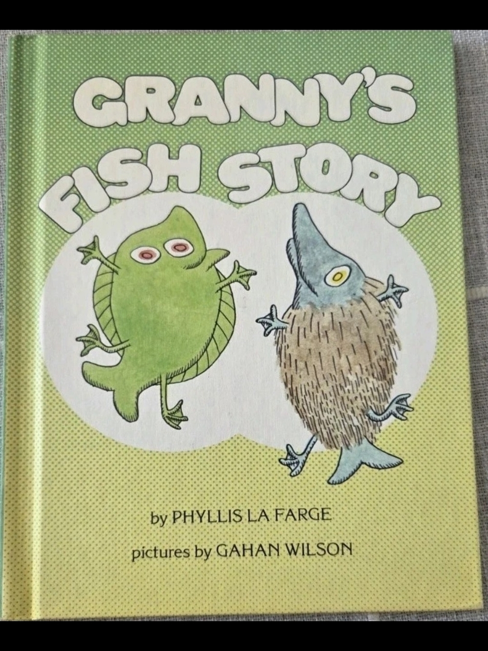 Vintage 1975 Granny's Fish Story First Edition Hardcover Children's Book